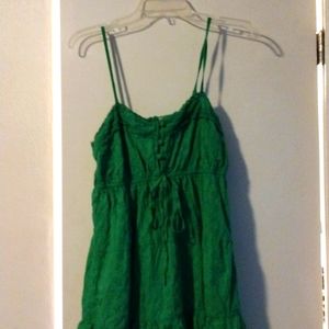 Jessica Simpson large Kelly green perfect for spring dress